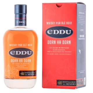 Eddu Dorn Ha Dorn Whisky Bottle with Case - Distilleries des Menhirs
