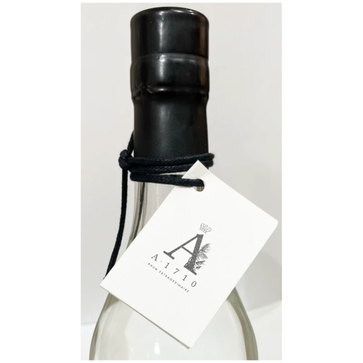 Bouchon ciré Bouteille Rhum A1710 La Perle Millésime 2023 Distillerie a1710