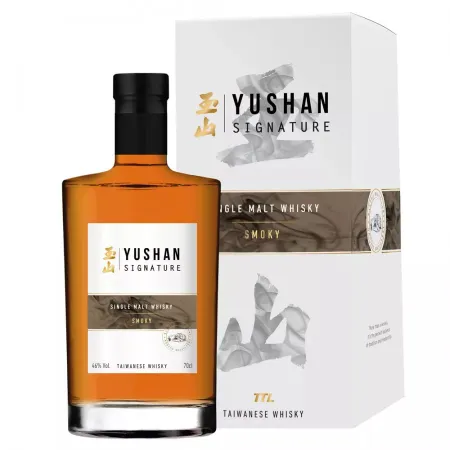 Whisky Yushan Smoky - Single Malt Tourbé Taïwan