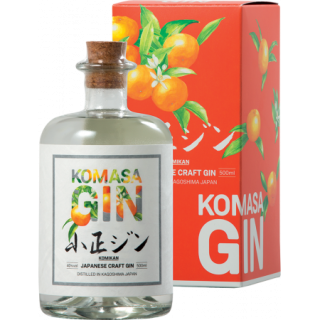 Gin Japonais - Komasa Komikan - A base de sochu et mandarine