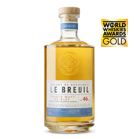 Whisky Le Breuil Origine - Single Malt - Whisky de Normandie