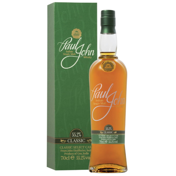 Whisky Paul John Classic Select Cask - Single Malt Indien - Brut de fût