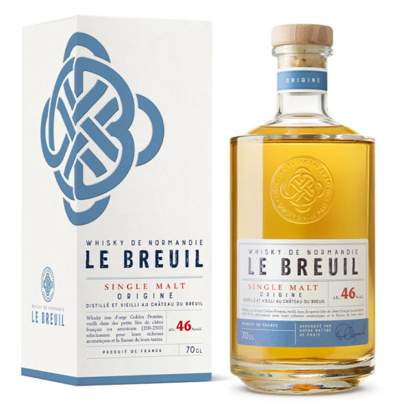 Whisky Le Breuil Origine - Single Malt - Whisky de Normandie