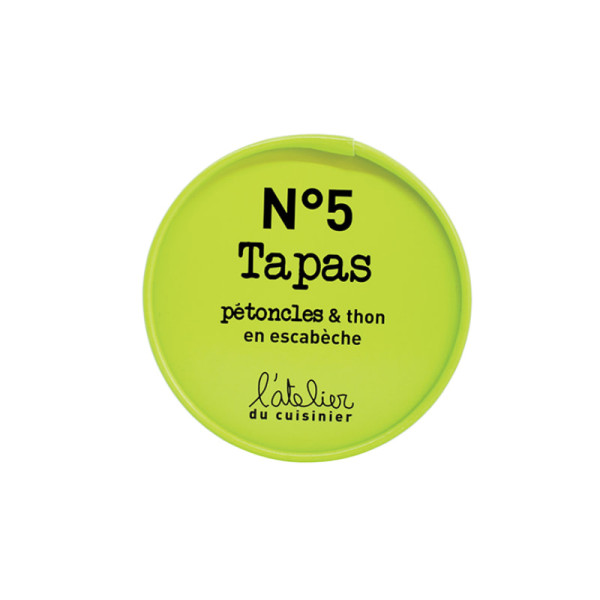 N°5 Tapas de pétoncles et thon en escabèche