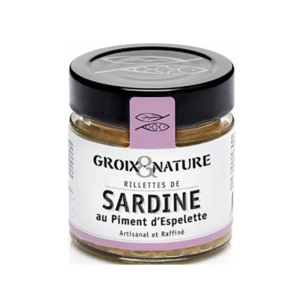 Rillettes de Sardines au Piment d’Espelette