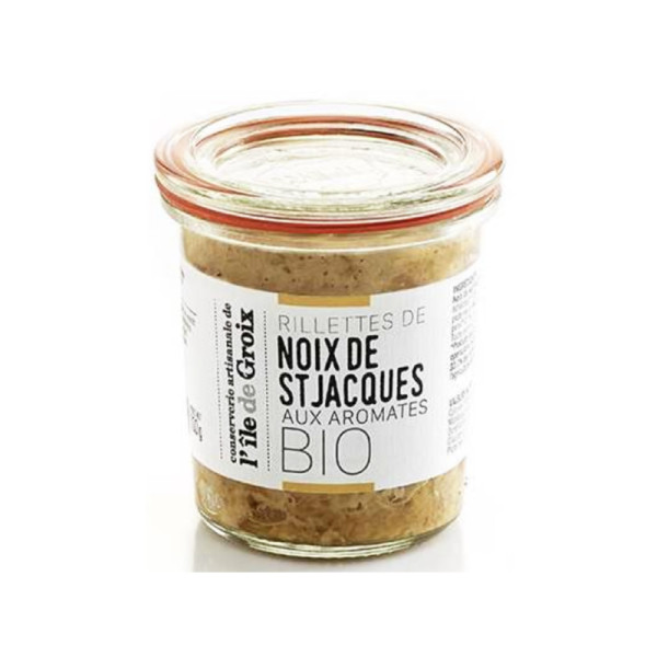 Rillettes de Noix de St Jacques aux Aromates BIO