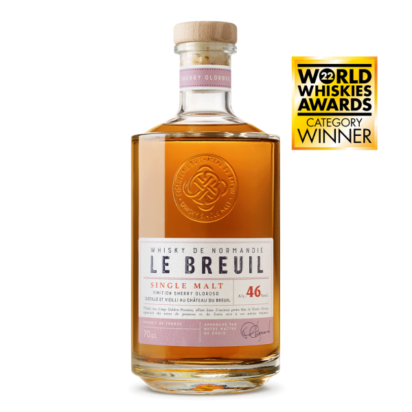 Whisky Le Breuil Sherry Olorosso - Single Malt - Whisky de Normandie