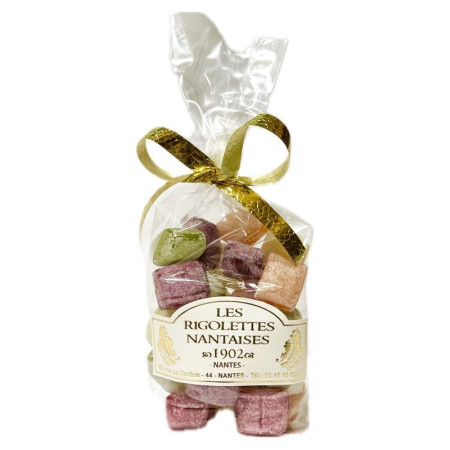 Rigolettes Nantaises Confectionery Bag 200g - Candy filled with fruit pulp