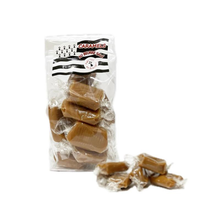 Caramel au beurre salé à la fleur de sel de Guerande - recette bretonne