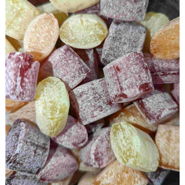 Rigolettes Nantaises Sachet Confiseur 200g - Bonbon fourré à la pulpe de fruit