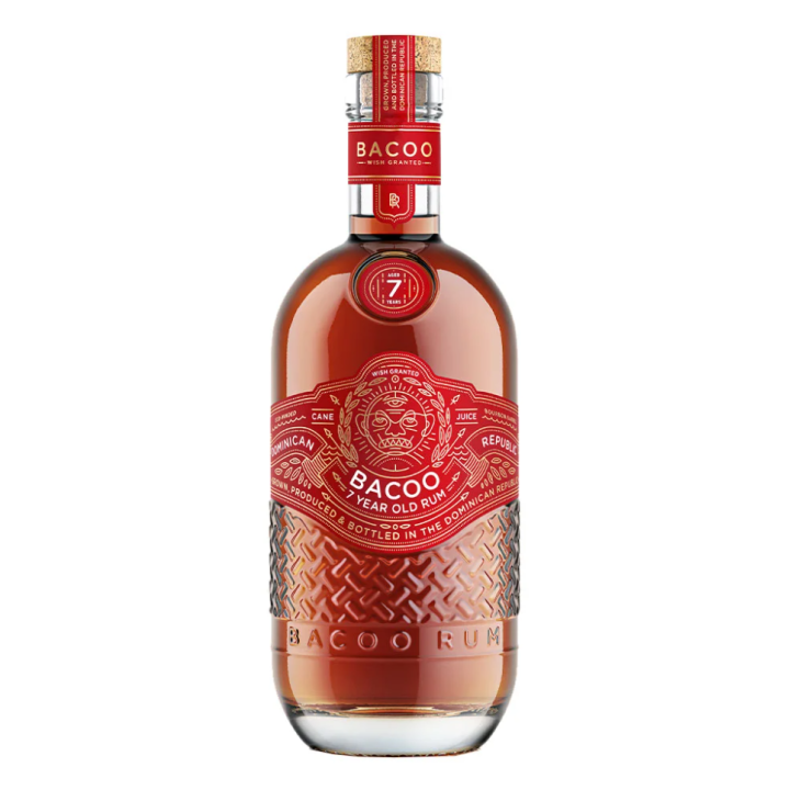 Rhum Bacoo 7 ans - Rhum vieux pur jus canne - République Dominicaine