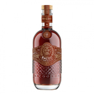 Bacoo 11-year-old rum - Pure cane juice aged rum - Dominican Republic