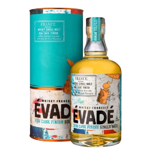 Evadé Single Malt Rhum Cask Finish - Whisky Français