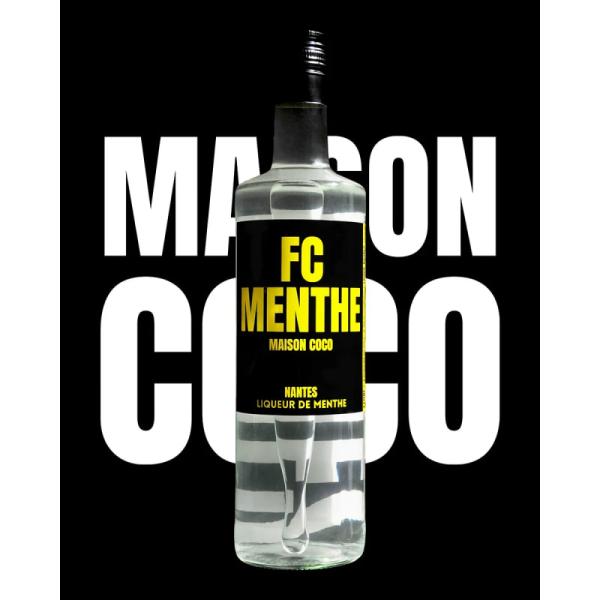 Série Limitée FC Menthe - Liqueur de menthe Nantes par Maison Coco