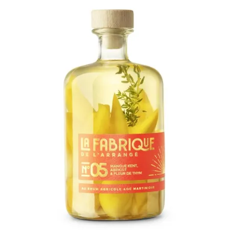 Mangue Kent, Abricot Sec & Fleur de Thym Rhum arrangé - La Fabrique de l'Arrangé n°5