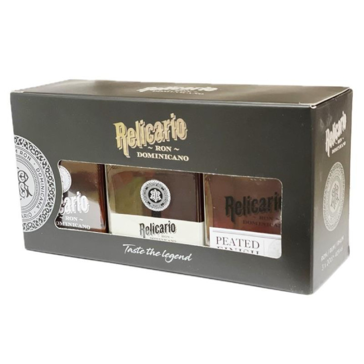Rhum relicario coffret 3x20cl