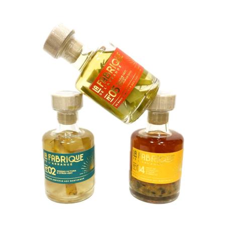 Trio bouteille 3x20cl Ananas citron vert - fruit de la passion et mangue abricot