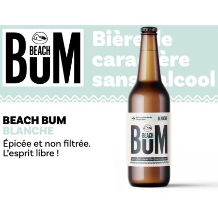 Bière sans alcool blanche Beach Bum