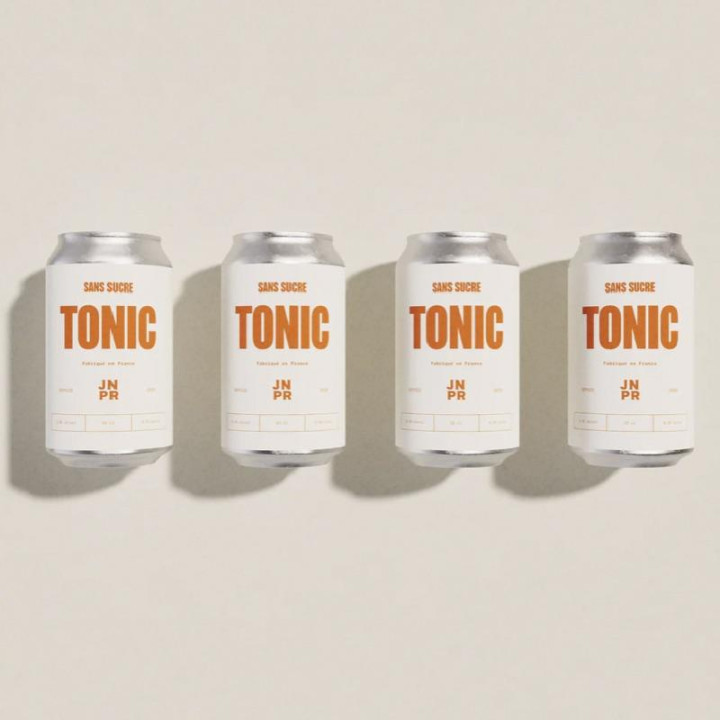 Tonic JNPR - Lot x4 économique - Sans sucre et sans édulcorant