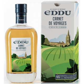 Whisky Breton Eddu - fût de Bordeaux-Saint Emilion - Carnet de Voyages