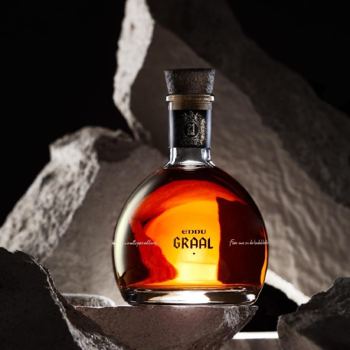 Whisky Breton Eddu Graal - 21 ans - Pur Blé Noir - Série Limité