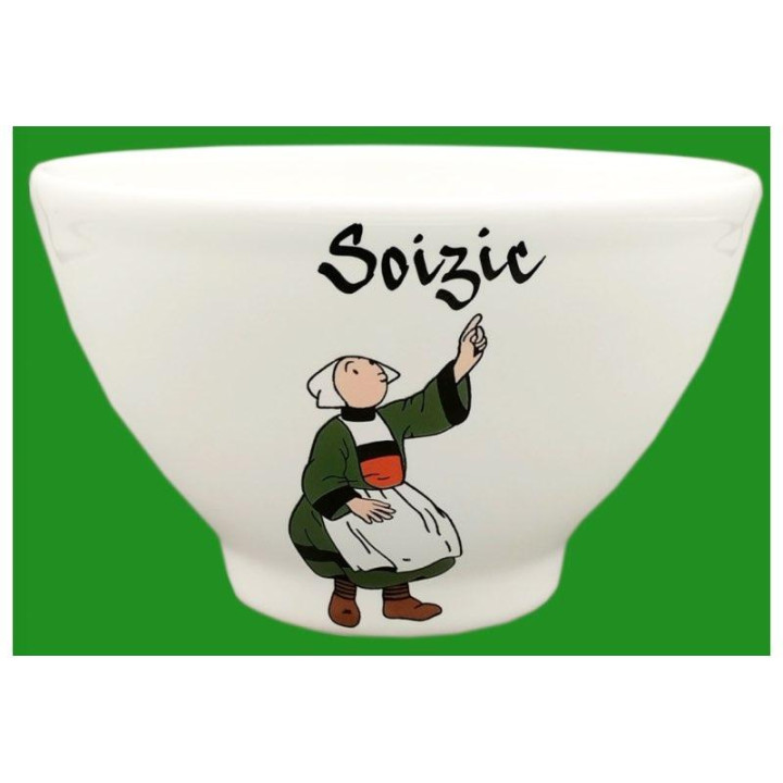 Bol Prenom Breton Bécassine - Faiencerie de Pornic