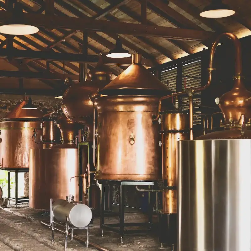 Alambic Belle Aline et Douce Aline de la distillerie a1710